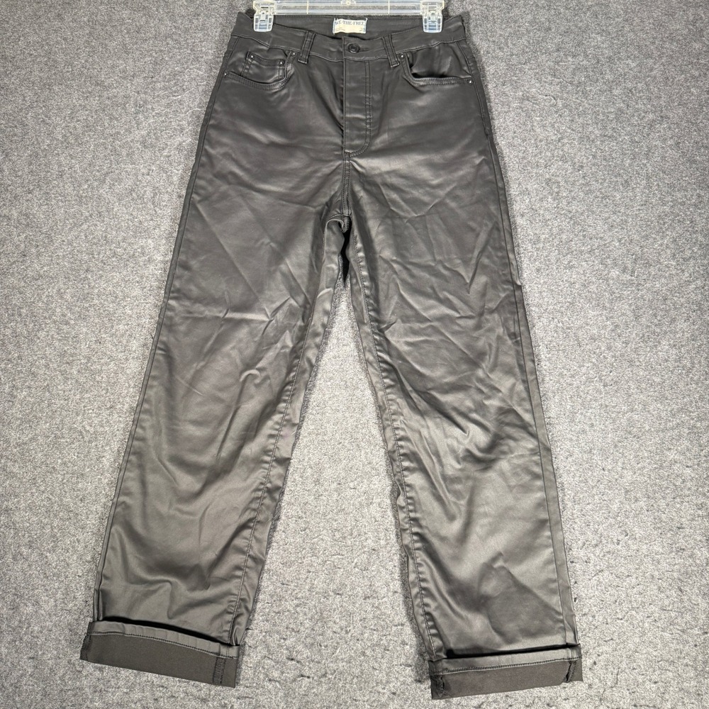 We The Free‎ Pacifica High Rise Slim Straight Coated Black Jeans 29